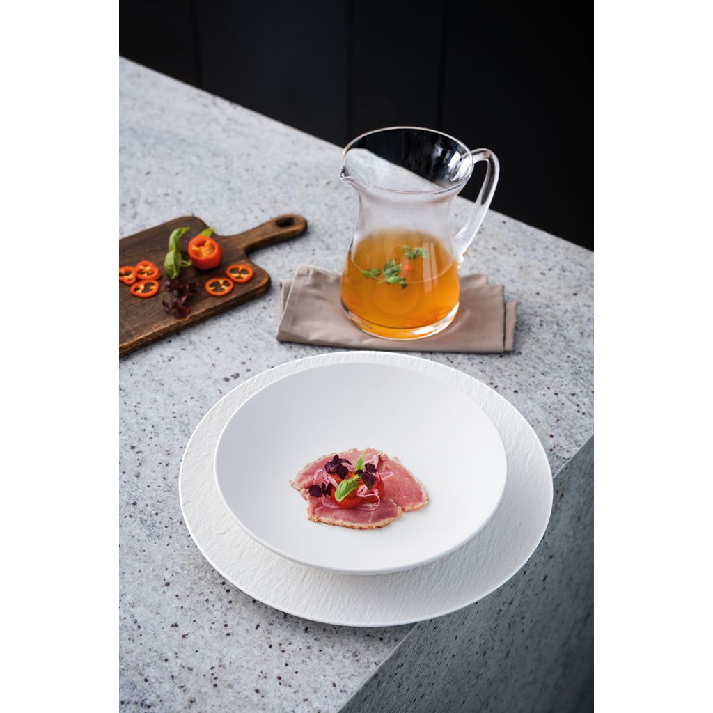 Villeroy & Boch Schale flach Manufacture Rock blanc