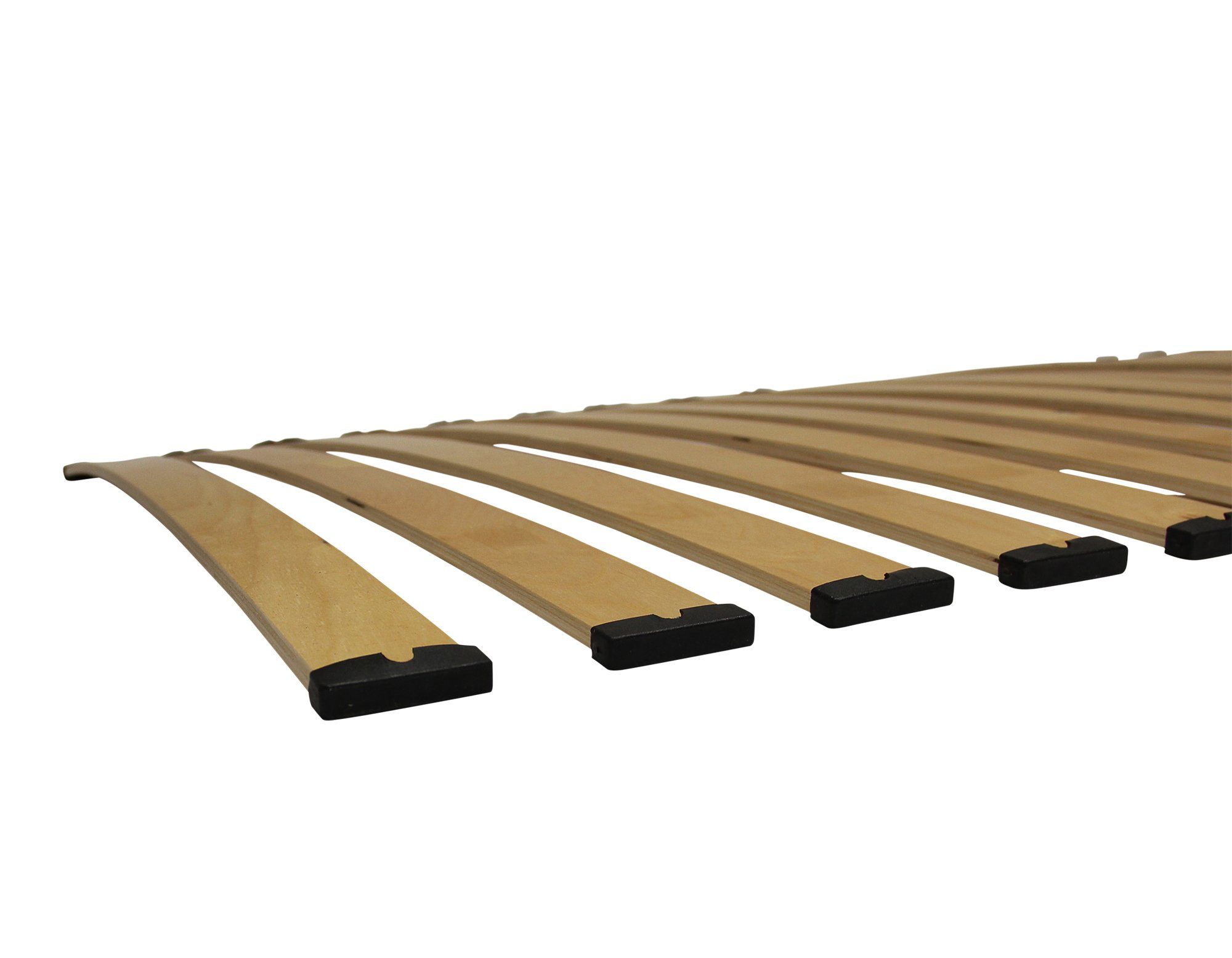 Rollrost, Clamaro, Rollrost Lattenrost gebogene Federleisten rahmenlos Bettrost bis 150Kg CLAMARO