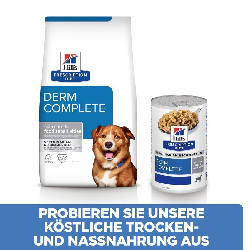 Hill's Haut & Fell Hill's Prescription Diet Derm Complete 1,5 kg