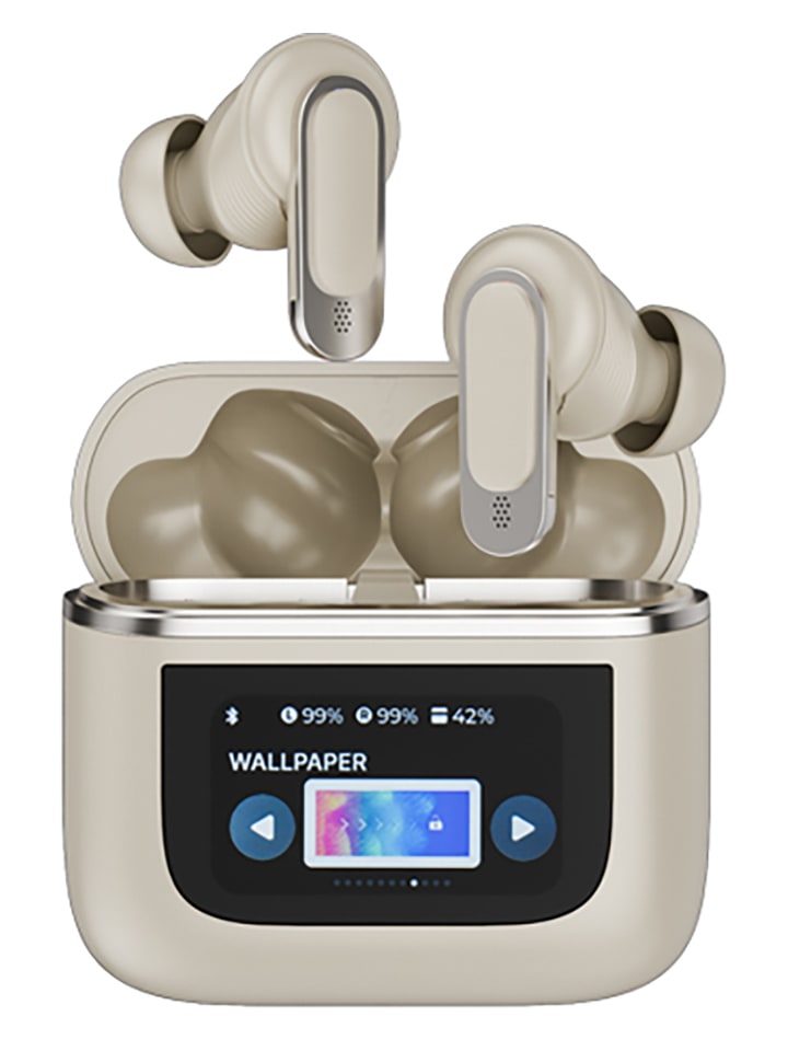 SWEET ACCESS Kabellose Bluetooth-In-Ear-Kopfhörer in Beige günstig kaufen onesize