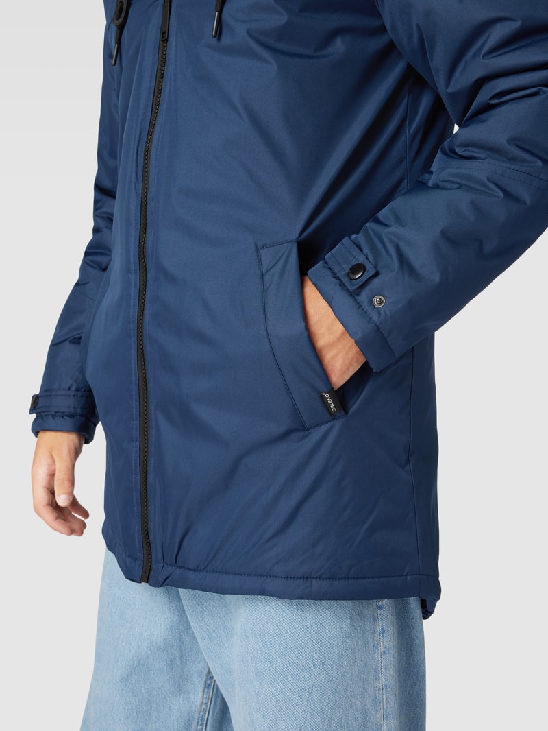 Jacke mit Reißverschluss in royalblau