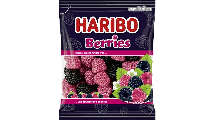 Haribo Gelees mit Nonpareille Berries 175 g