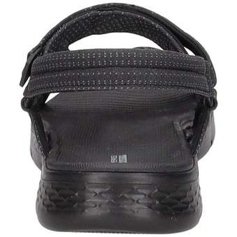 Skechers Go Walk Flex Sandal in schwarz