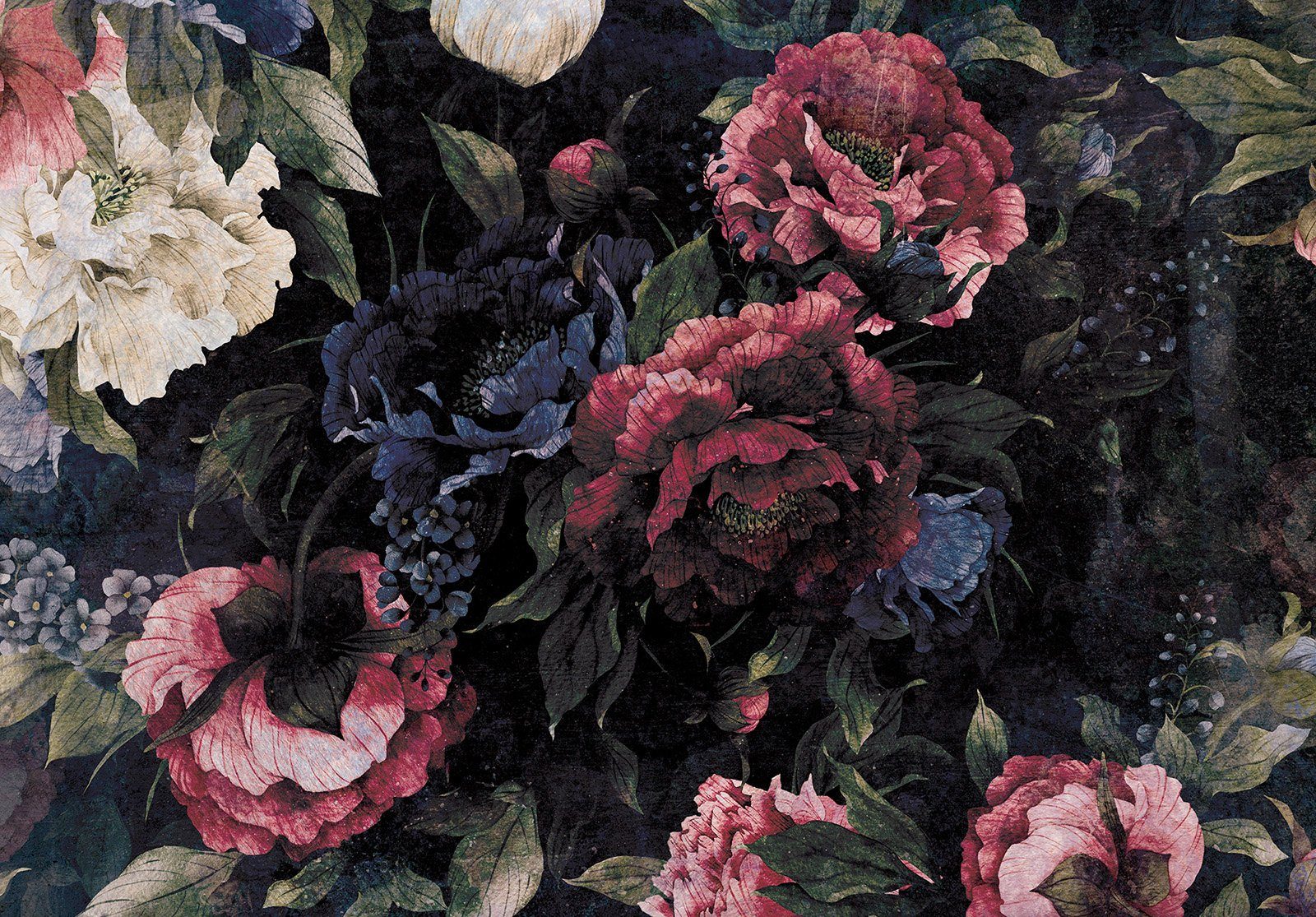 Consalnet Vliestapete Bunter Blumen Mix, floral