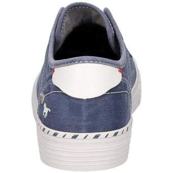 Mustang Slipper in blau