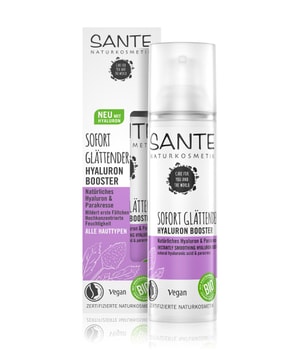 Sante Natürliches Hyaluron & Parakresse Sofort Glättender Hyaluron Booster Gesichtsserum-30 ml