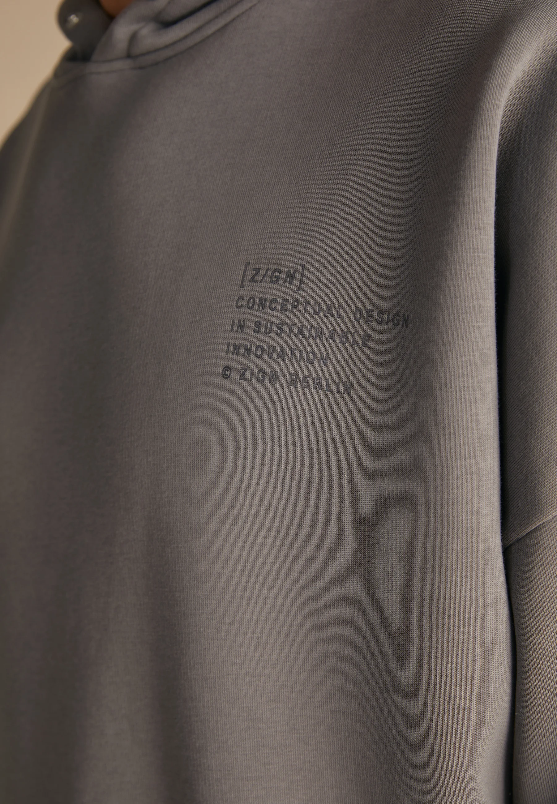 Sudadera con capucha extragrande Zign Studio
