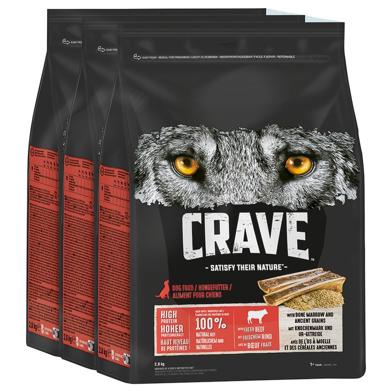 Crave Rind mit Knochenmark & Urgetreide