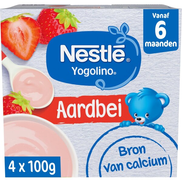 Nestlé Yogolino 6 db-os epres bébiétel 4 x 100 g