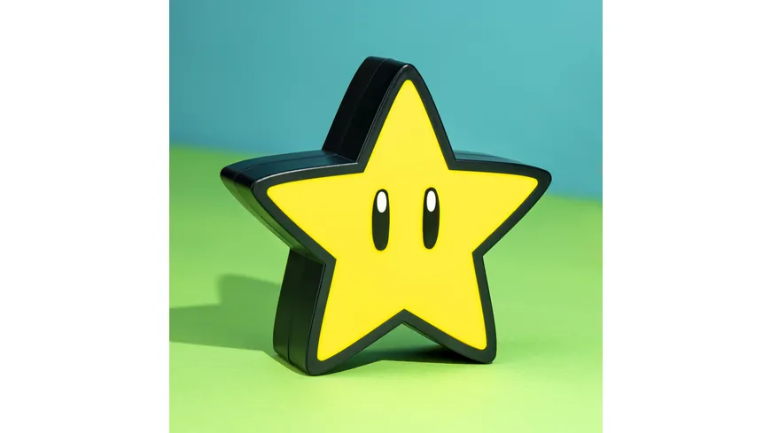 Super Mario Super Star Leuchte mit Sound