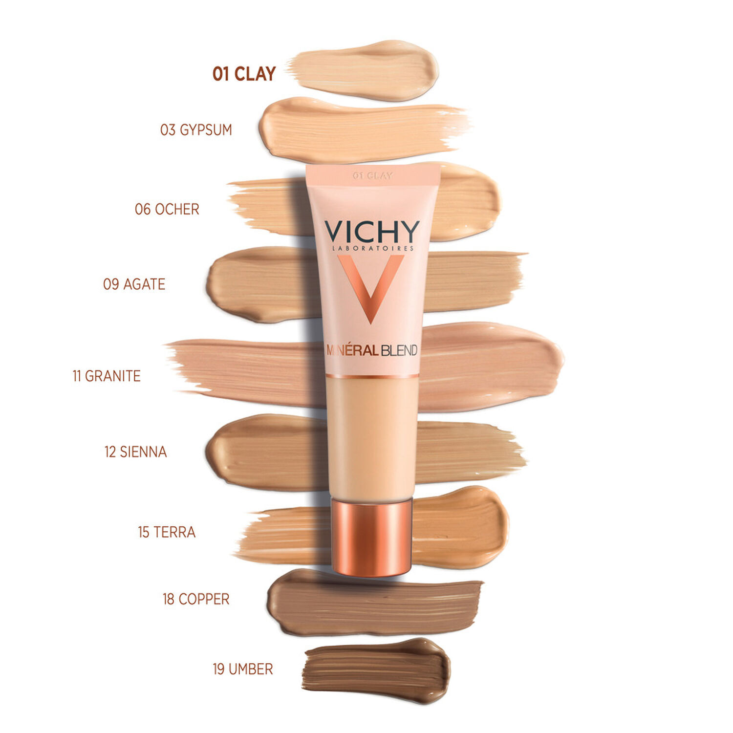 Vichy Mineralblend Hold Fresh Complexion Hydrating Foundation 16H Hold 30 ml