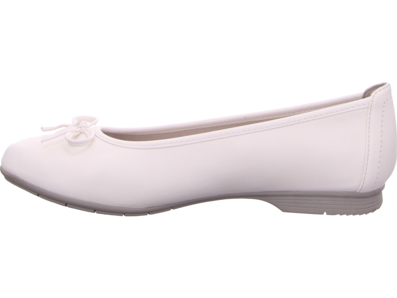 JANA Sportliche Slipper weiss