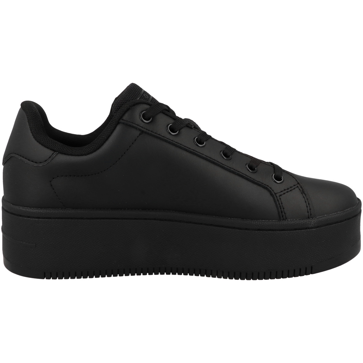 Tommy Hilfiger Tommy Jeans Flatform Essential Sneaker Low schwarz