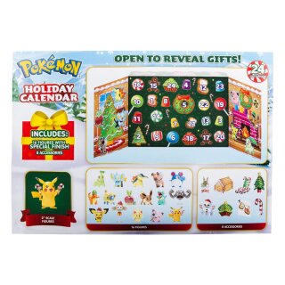 Pokémon Battle Figures Adventskalender - Holiday 2023 (DE)