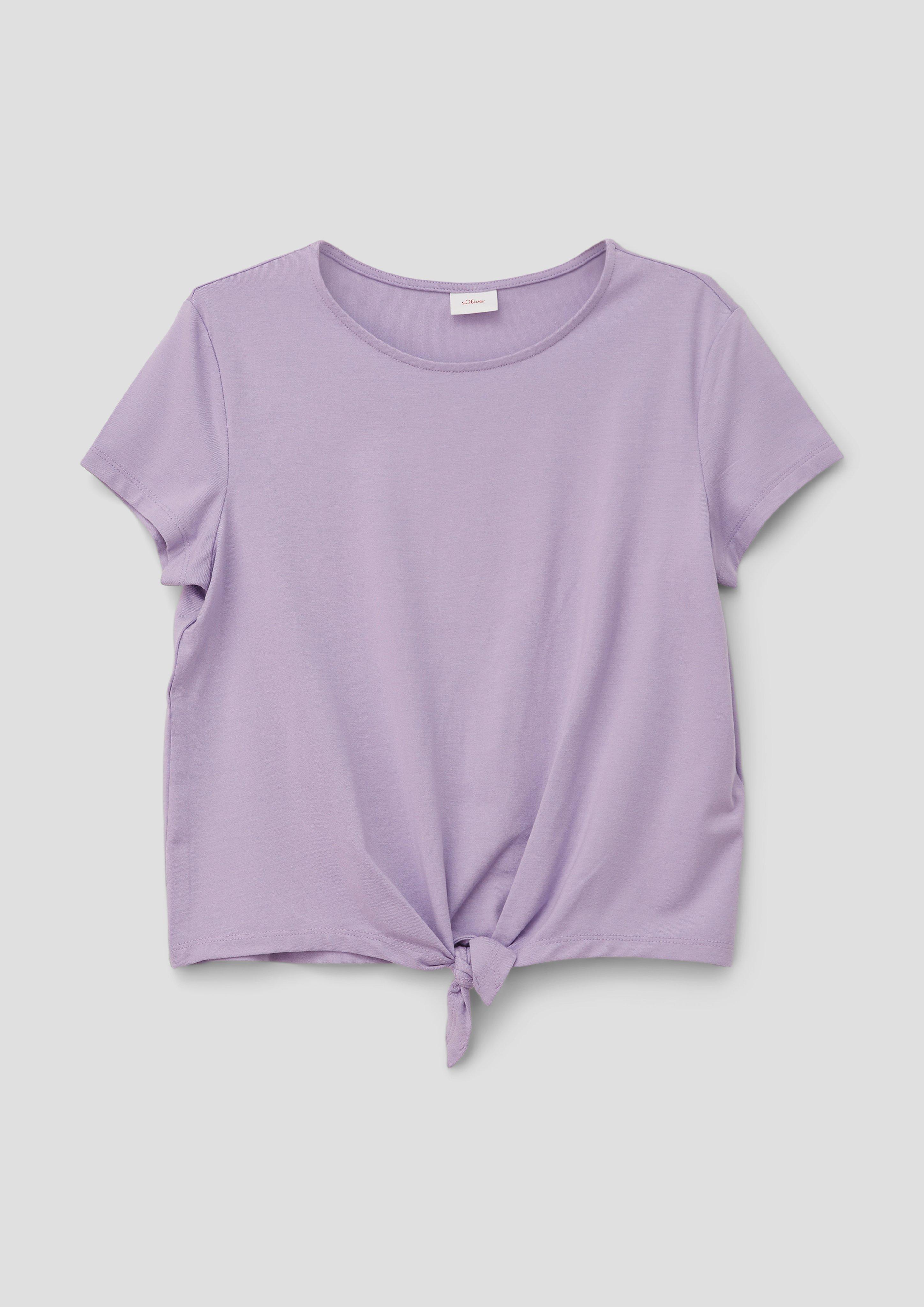T-Shirt mit Knotendetail  2142424-4704