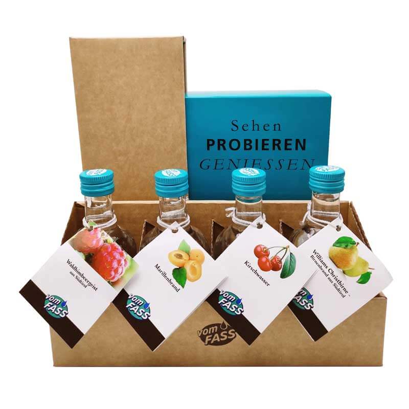 Geschenkset  Obstbrände zum Probieren