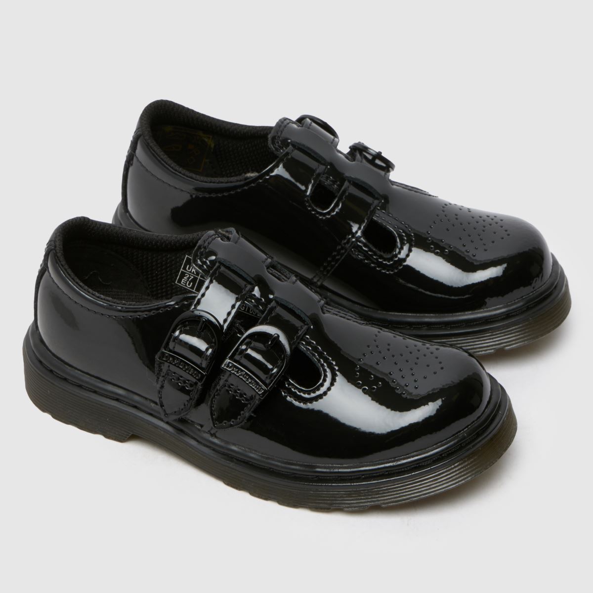 Dr. Martens fekete 8065 Lány Kisgyermek Cipő