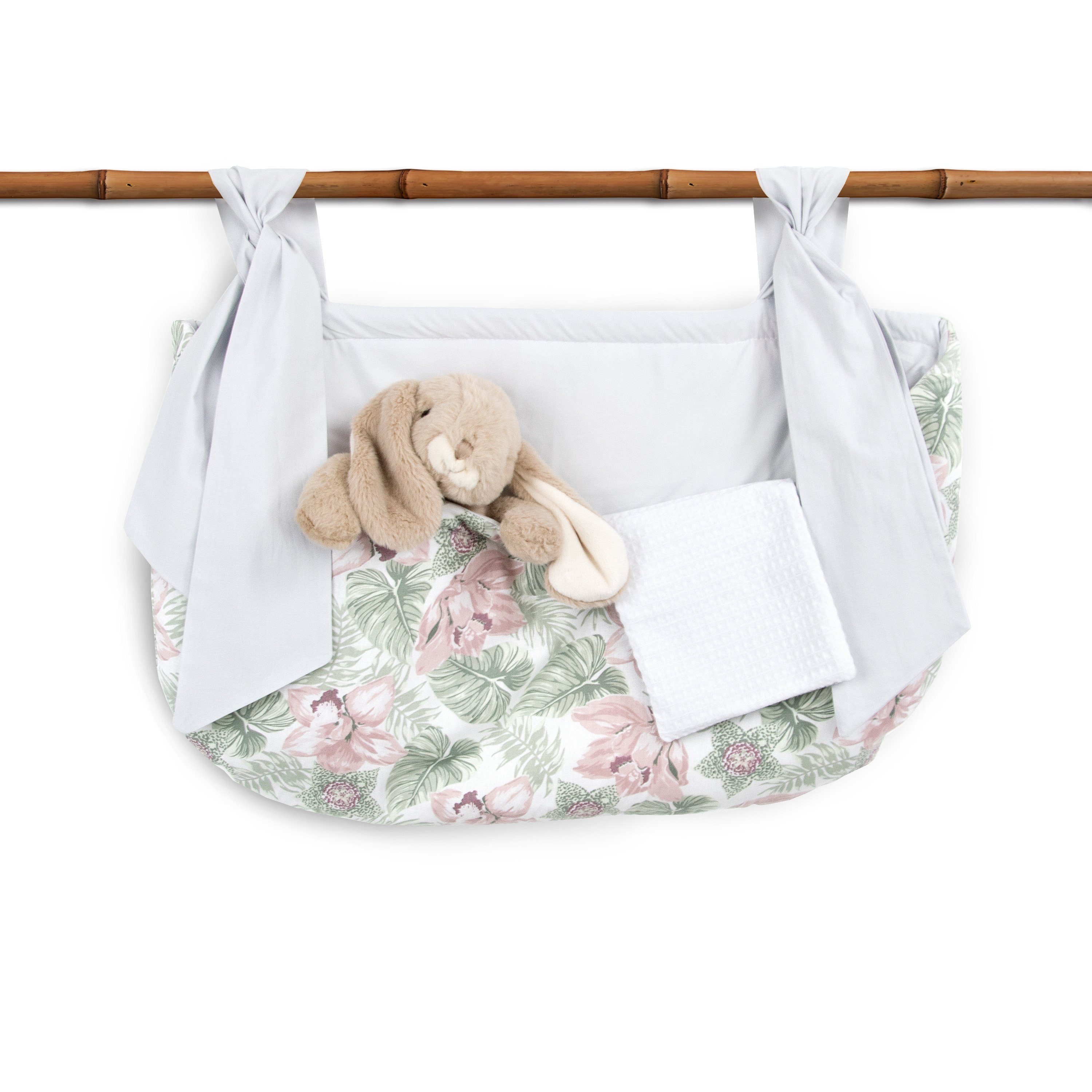 Amilian Betttasche (Made in EU) zum Einhängen; Spielzeugtasche; Babybetttasche; Windelntasche; Spielzeughalter; Aufbewahrungstasche; Organizer für Kiderbett, Babybett, Laufgitter oder Kinderzimmer