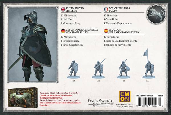 A Song of Ice & Fire - Tully Sworn Shields (Geschworene Schilde von Haus Tully) (Erw.)
