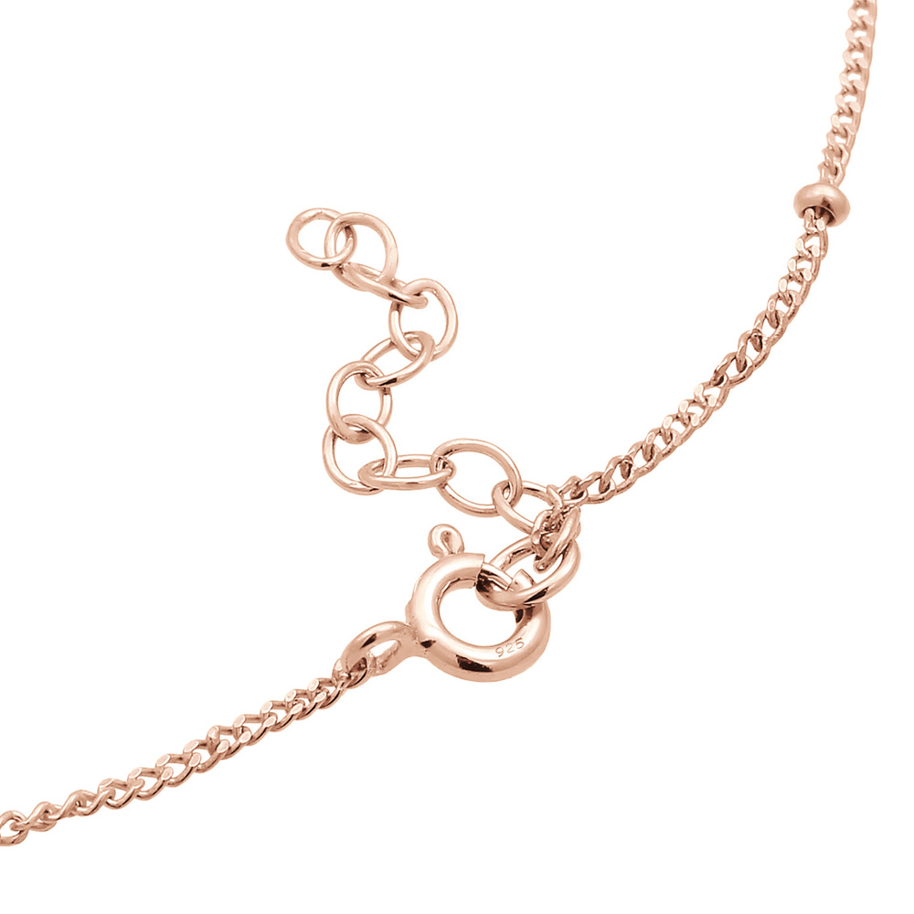 Elli Elli Bracelet de Cheville de Cheville Coeur Réglable Bracelet de cheville Femme - Bijoux