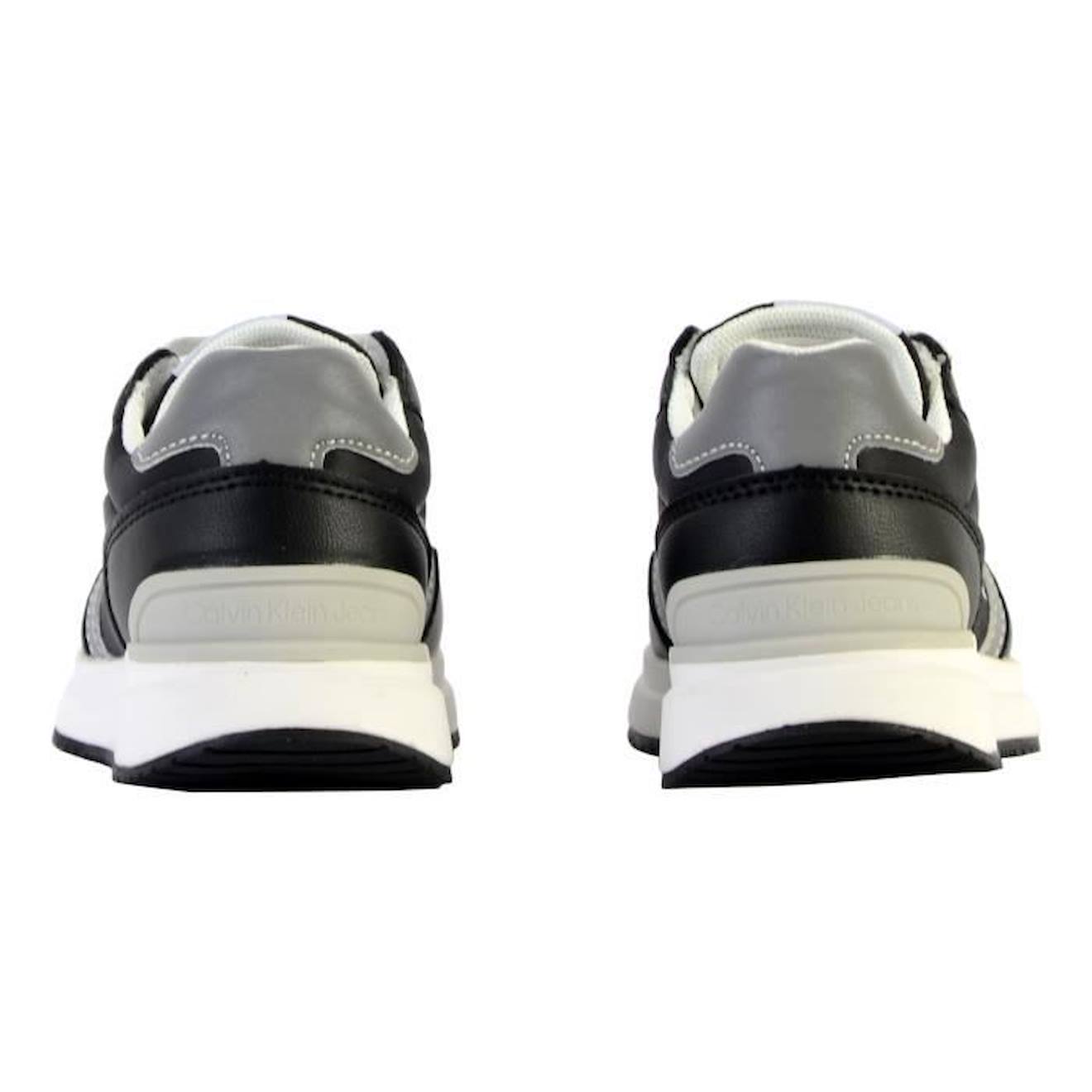 Basket à Lacets Enfant Calvin Klein Jeans Low Cut Lace-Up noir