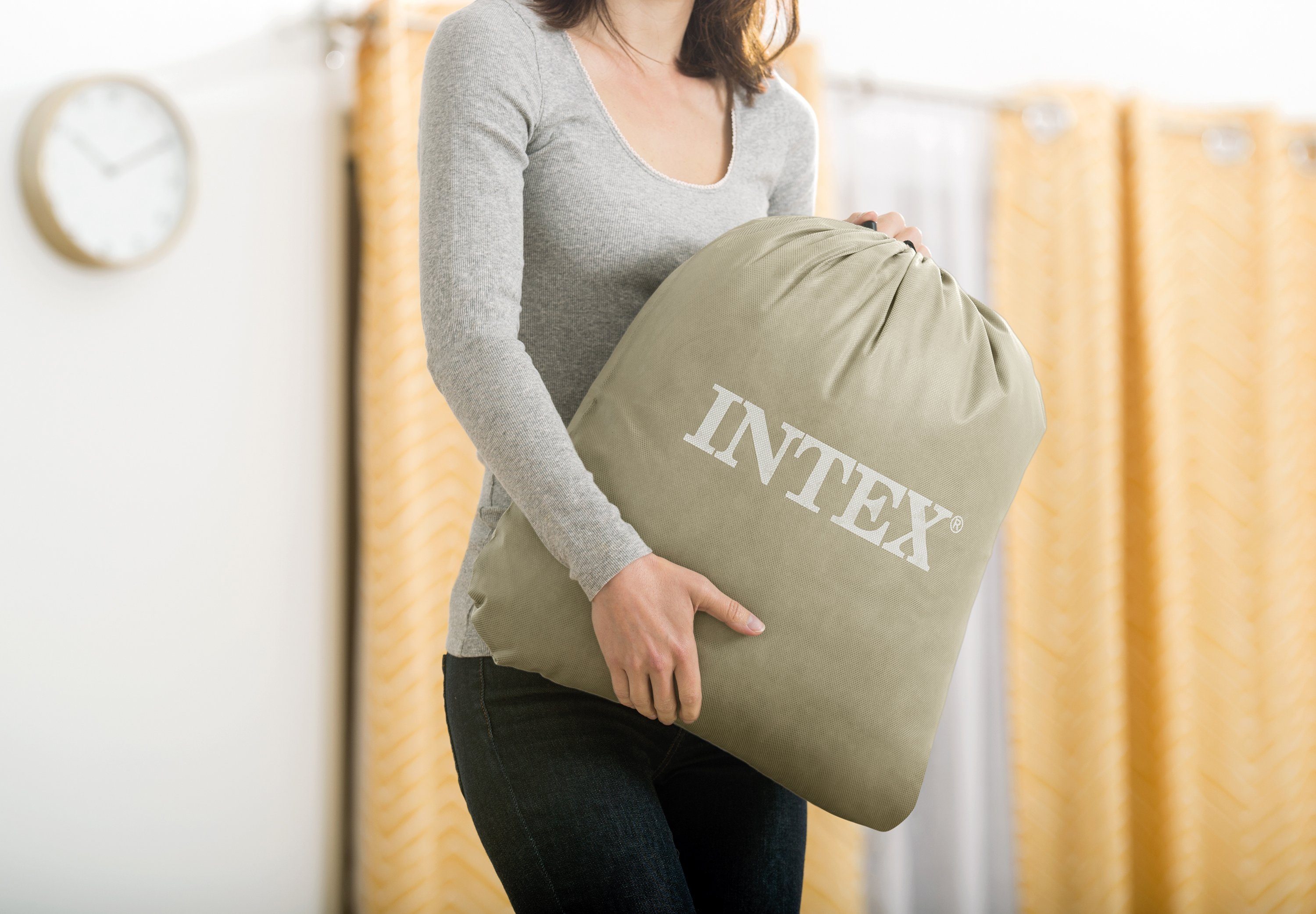Intex Luftbett KidzTravel, (Set, mit Transporttasche)