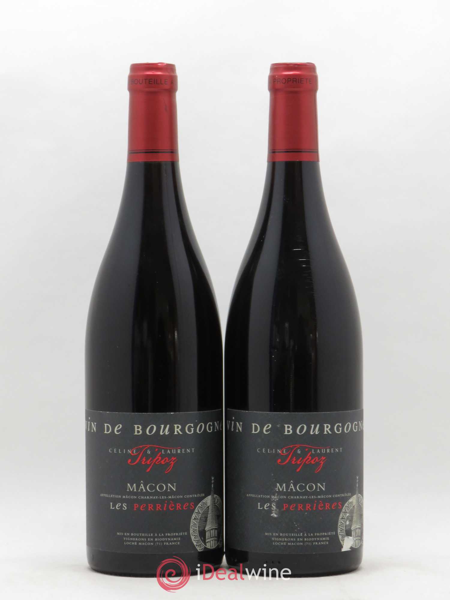 Mâcon Les Perrières Tripoz 2017 - Lot de 2 Bouteilles