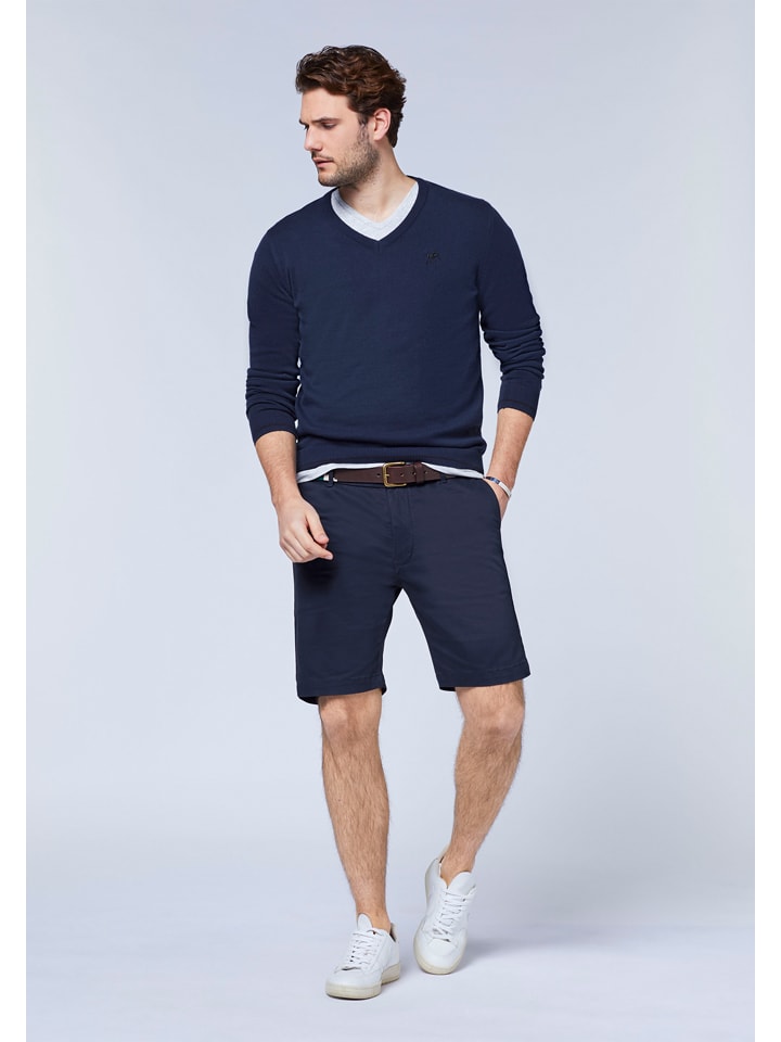 Polo Sylt Bermudas in Dunkelblau günstig kaufen