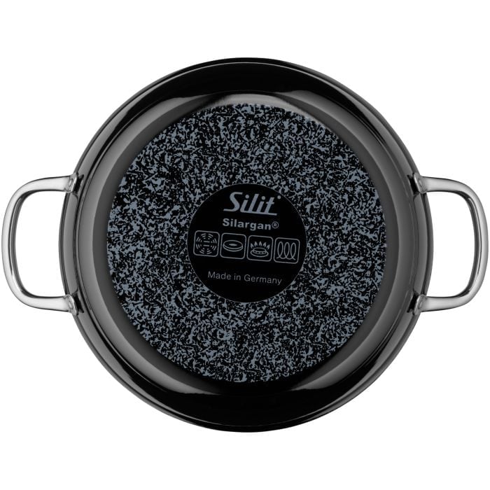 Silit Silargan® Professional Schmorpfanne, 24 cm, Black