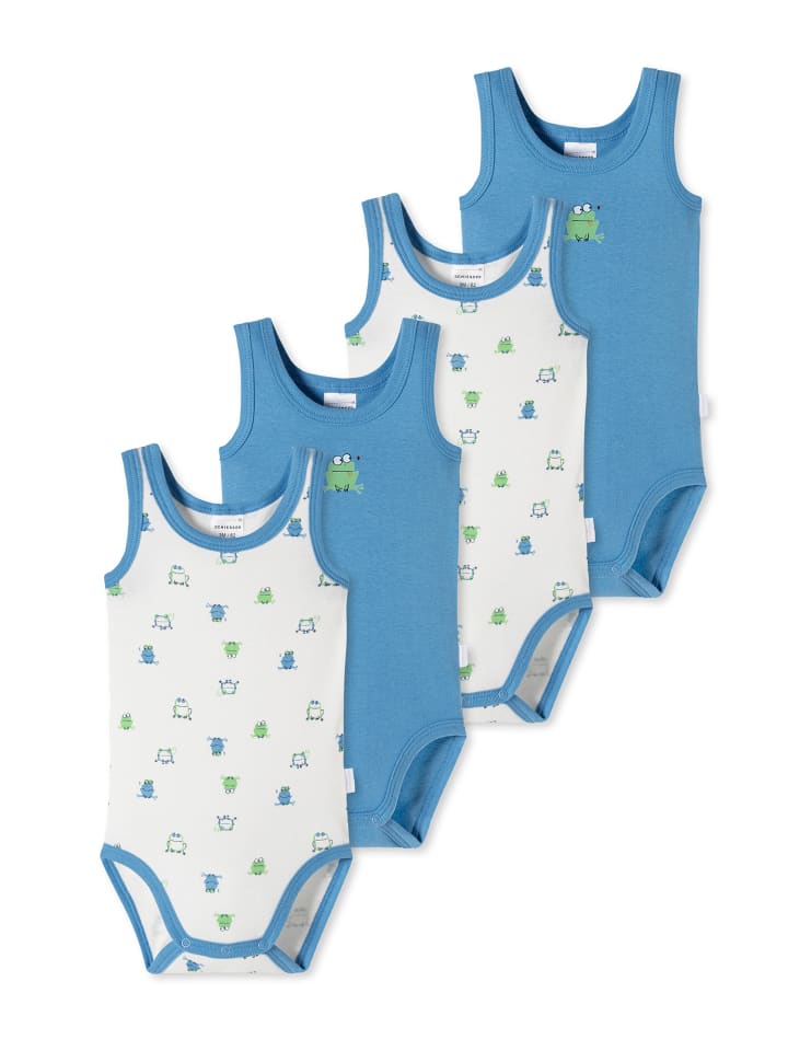 Schiesser Body Natural Love Organic Cotton in blau, weiß günstig kaufen