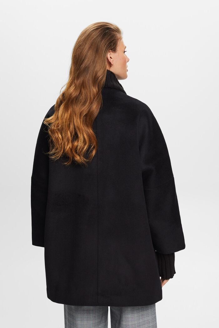 Jacke aus Wollmix mit Kaschmir