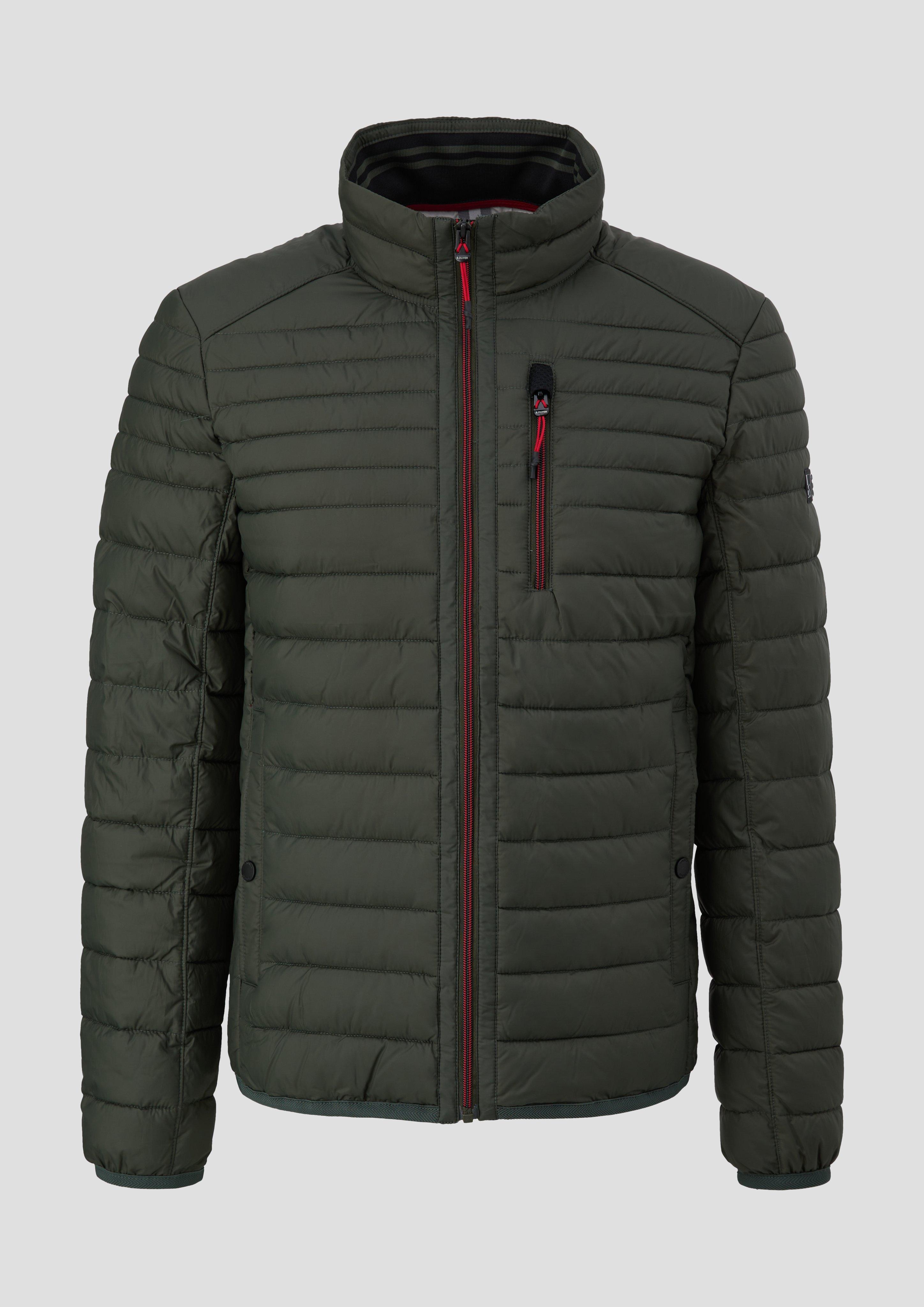 Gesteppte Outdoor-Jacke mit Stehkragen  2140528-7940