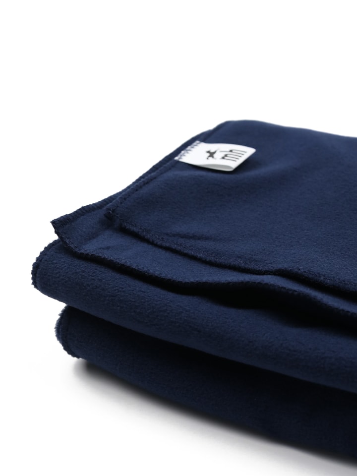 mh michael heinen Fleece Schal uni in navy günstig kaufen onesize
