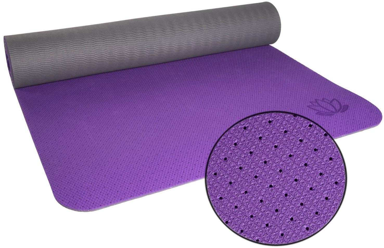 Body & Mind Yogamatte Gymnastikmatte Fitnessmatte (Sport-Matte), rutschfest