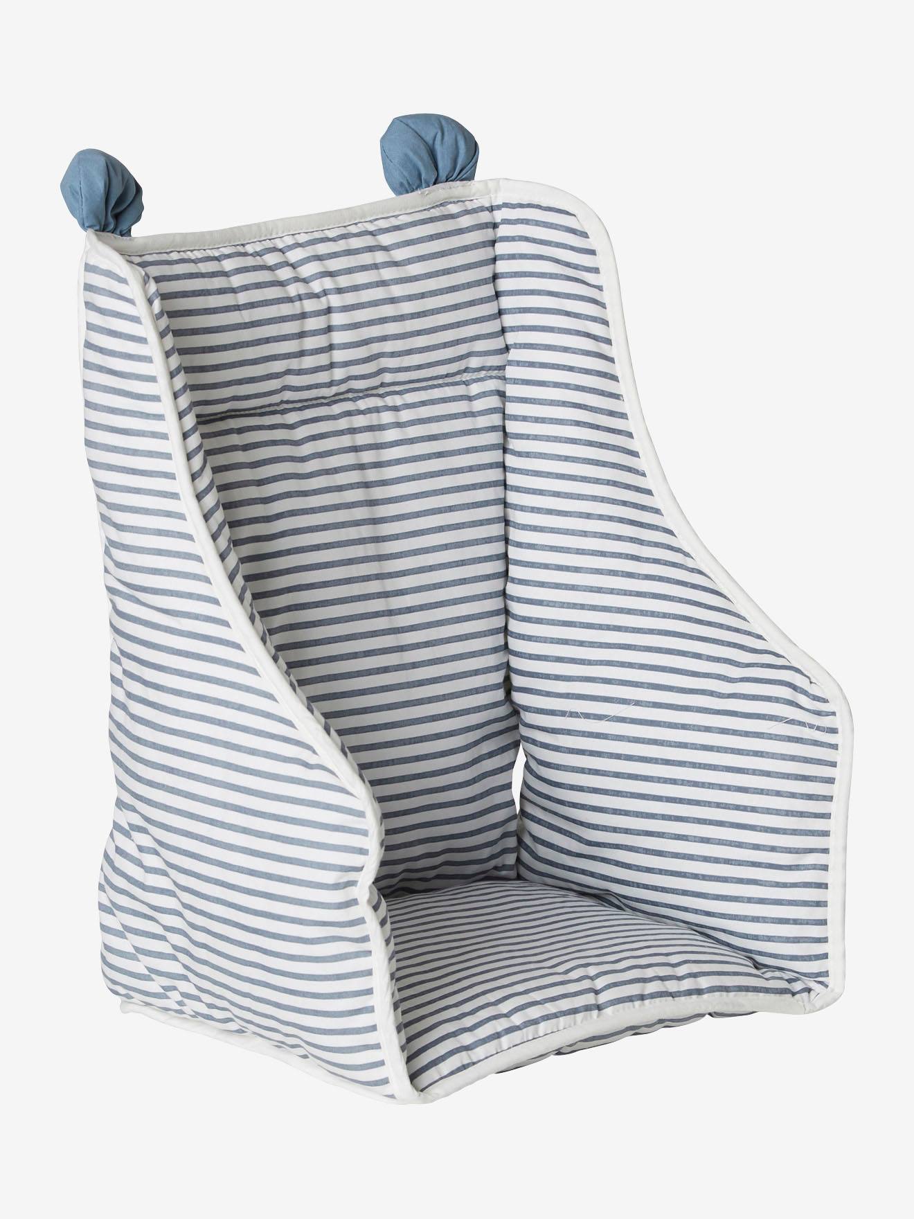 Vertbaudet Sitzkissen für Hochstühle - wollweiß