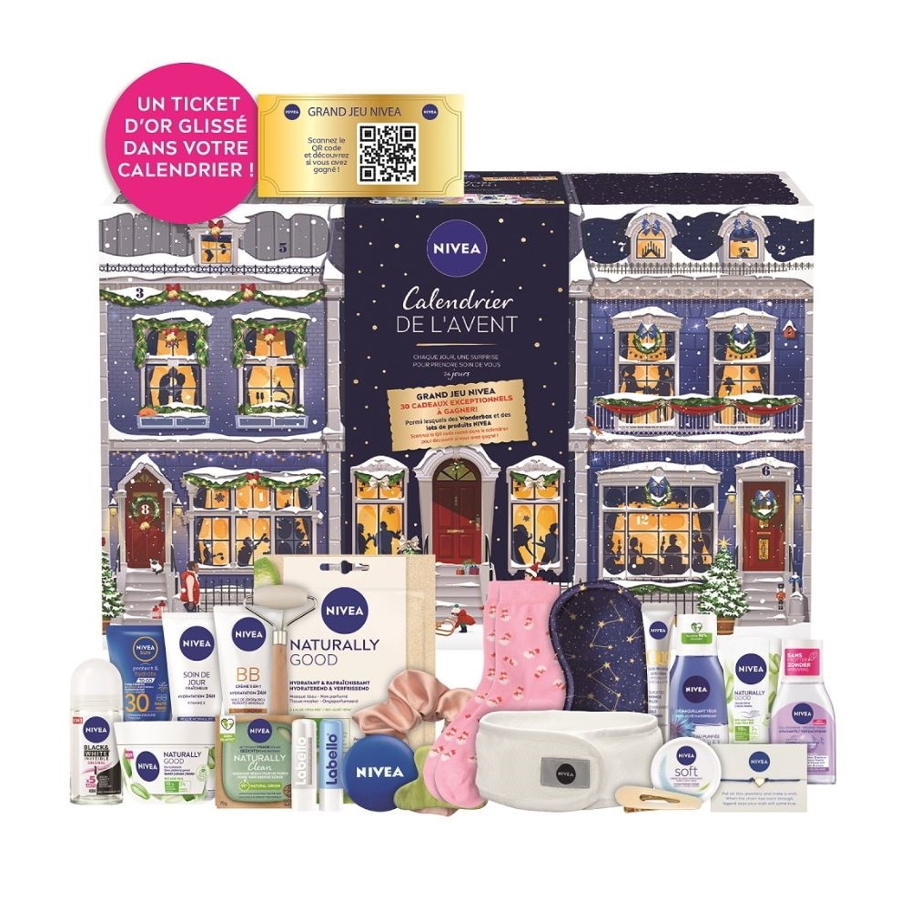nivea Calendrier de l'Avent Coffret 24 surprises soin