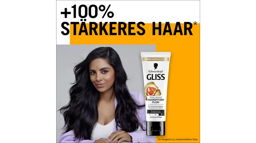 Schwarzkopf Gliss Haarspitzenfluid Total Repair 50 ml