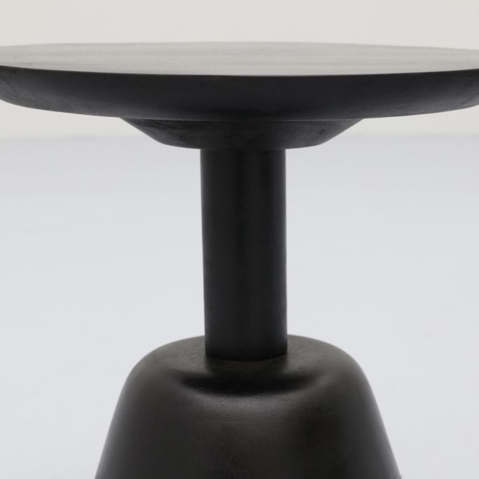 Trendhopper Beistelltisch Cinisi Schwarz 41 cm