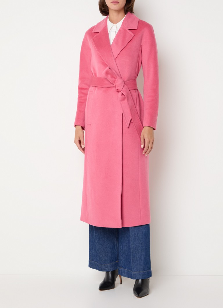 Cappotto in lana Frances di LKBennett con cintura.