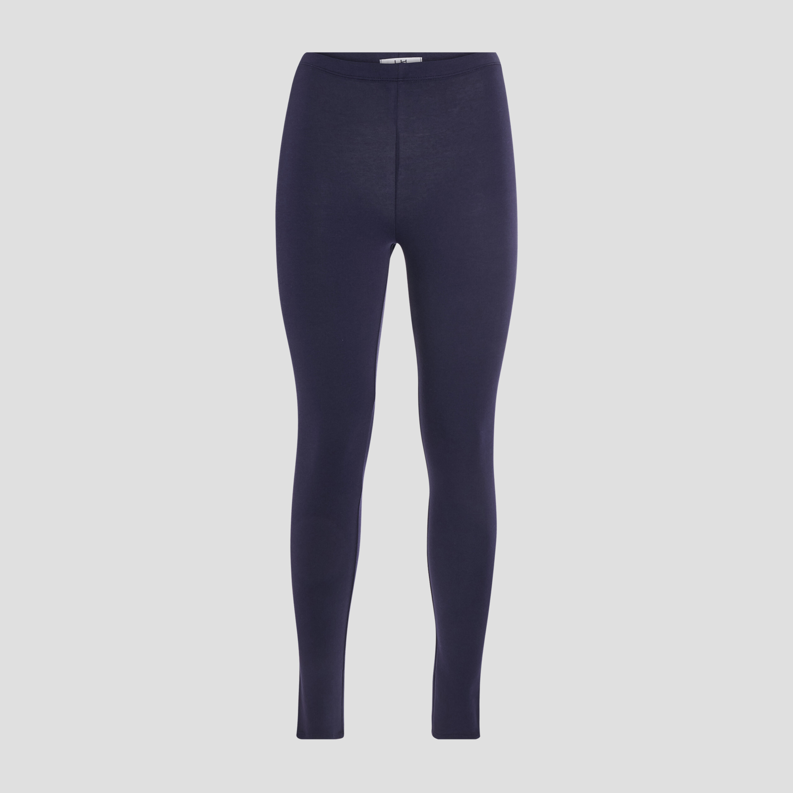 Legging long taille haute bleu marine femme | La Halle