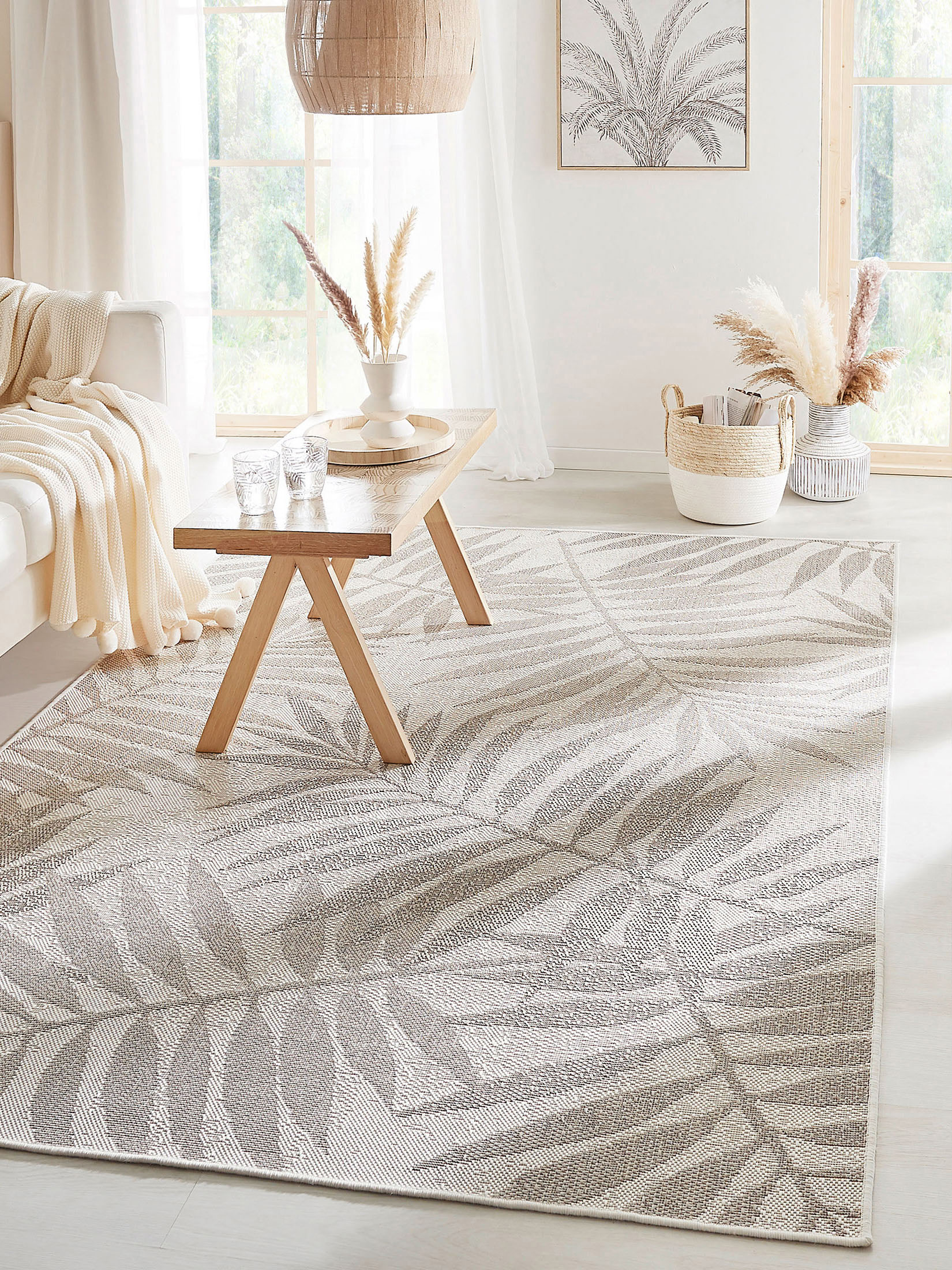 Samambaia Outdoor-Teppich, Taupe