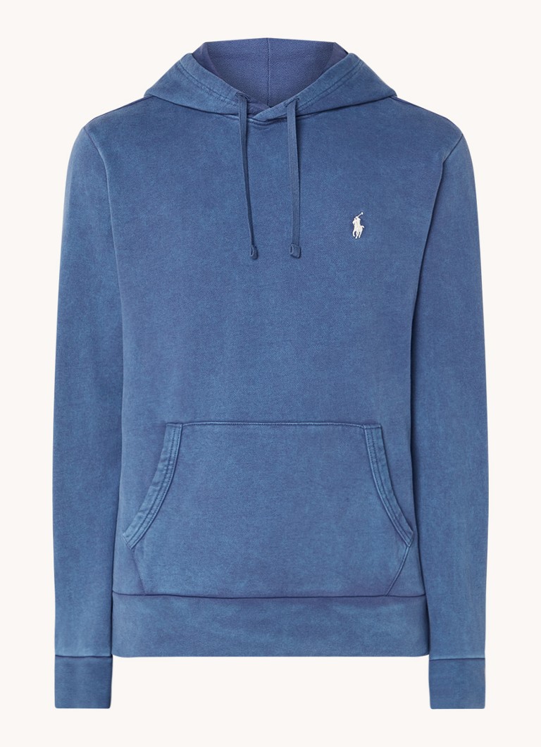 Ralph Lauren Hoodie with logo and kangaroo pocket