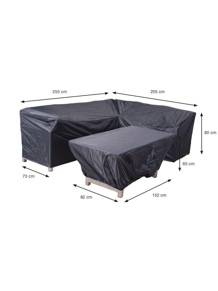 GMD Living Coverit Gartenmöbel Schutzhüllen in Schwarz günstig kaufen