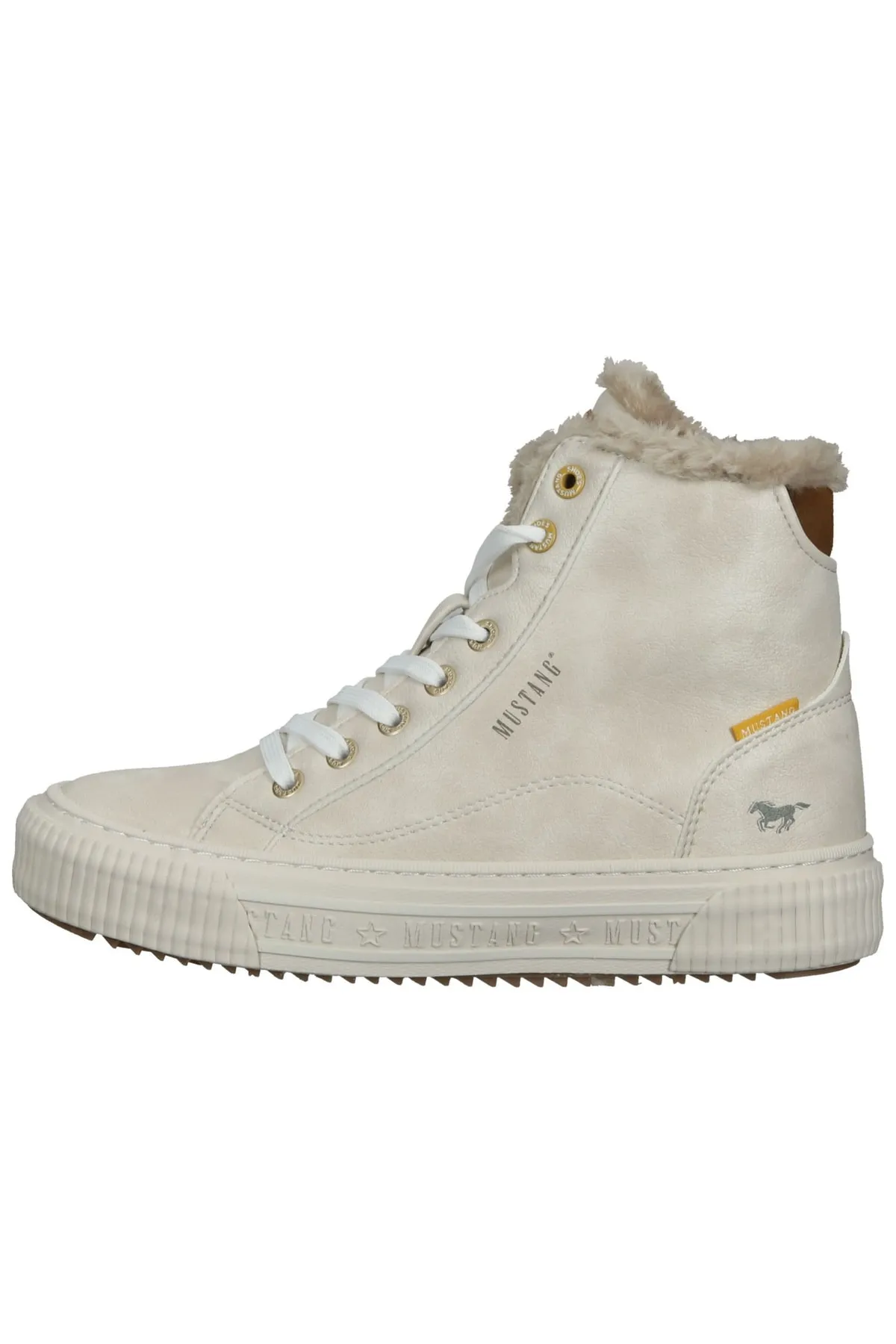 Mustang  Sneaker - Beige - Flacher Absatz