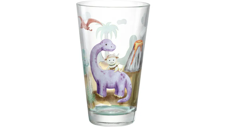 LEONARDO Kinder Trinkglas Bambini Avventura L Dino