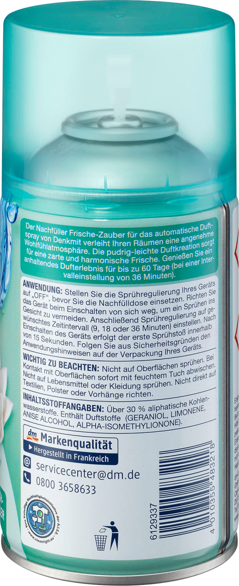Lufterfrischer Frischezauber Nachfüllpack, 250 ml
