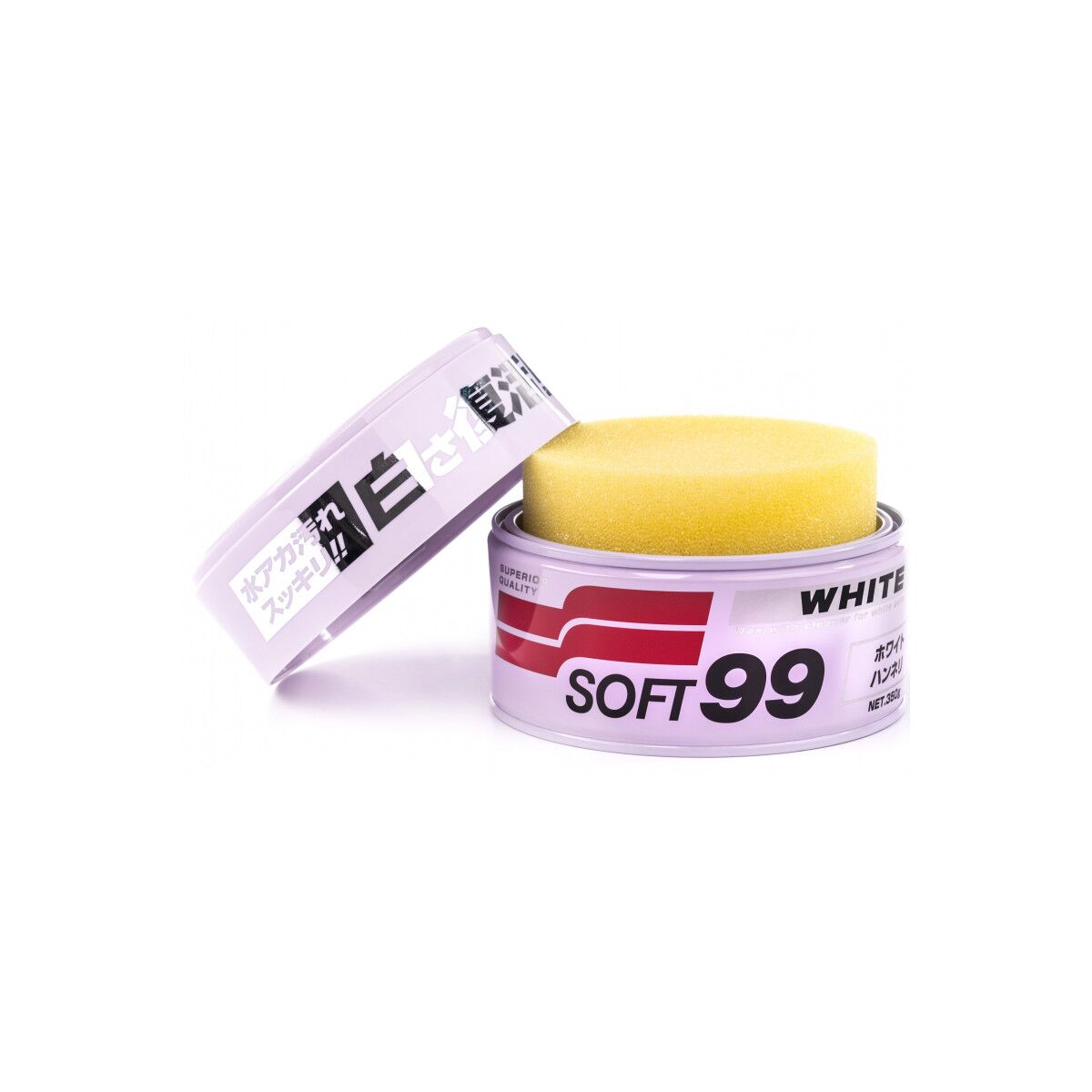 Soft99 White Wax weiches Autowachs 350g