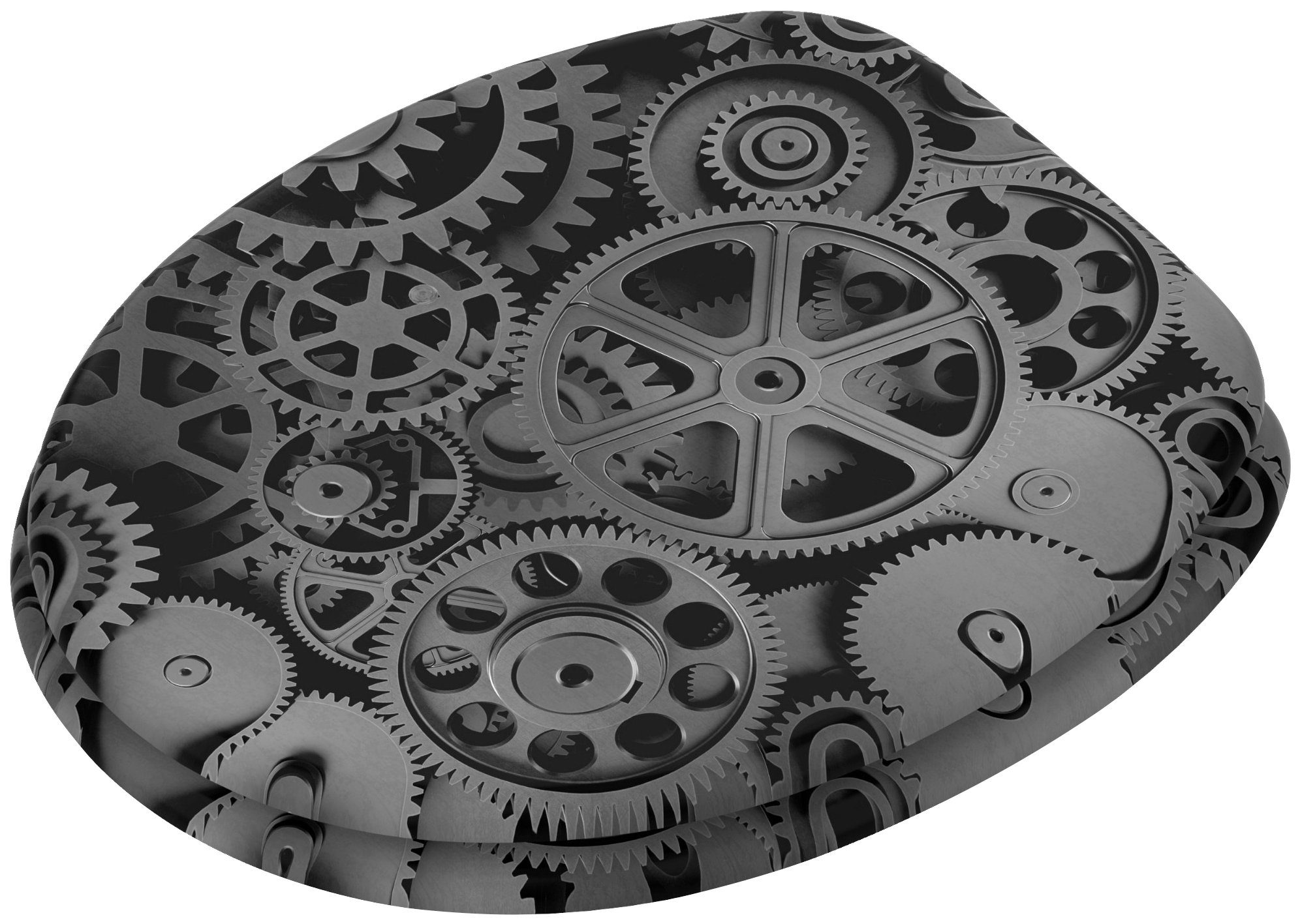 Sanilo WC-Sitz Gears, mit Absenkautomatik, BxL: 37,7 x 42,0 - 47,0 cm