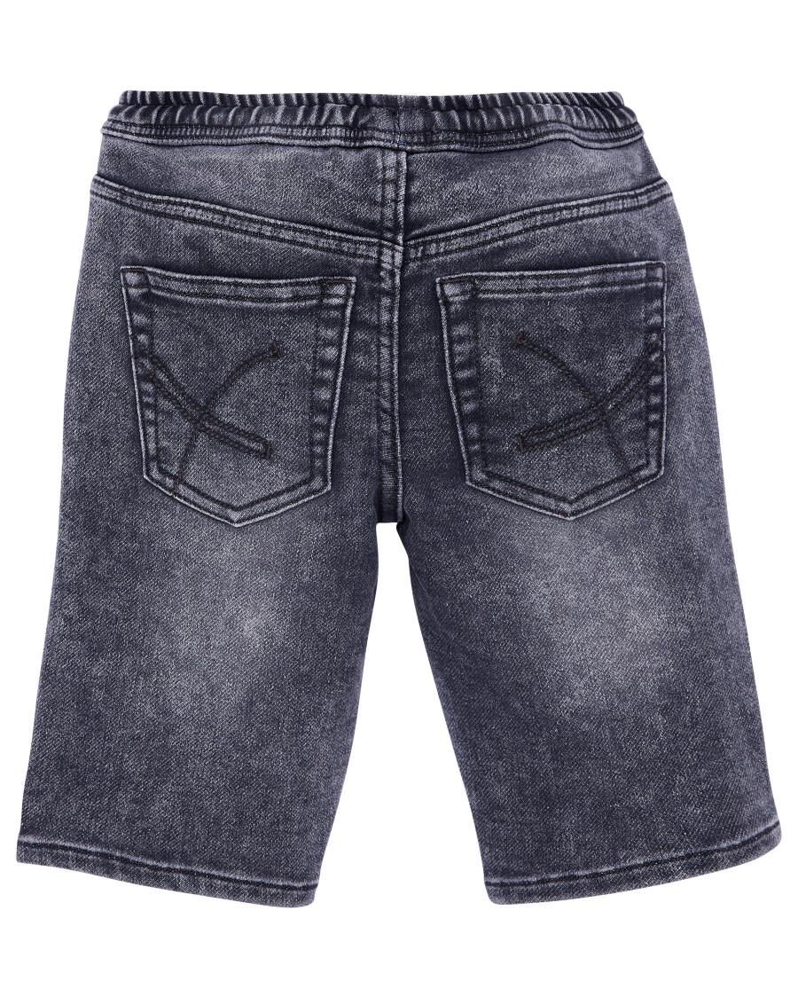 Ausgewaschene Jeans-Shorts