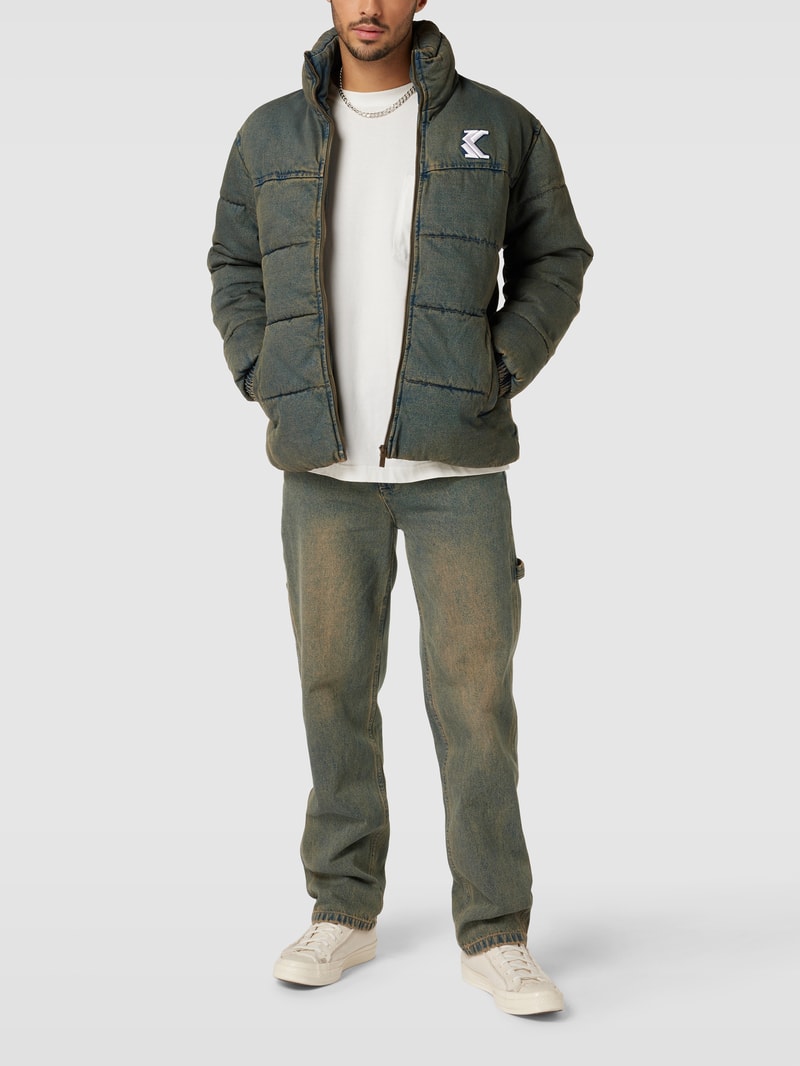 Steppjacke in Jeans-Optik in jeans